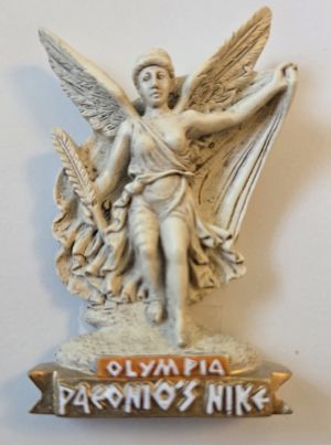 En kvinnlig Amazon från Olympen