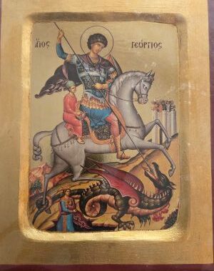 Stor ikon ärkeängeln Mikael