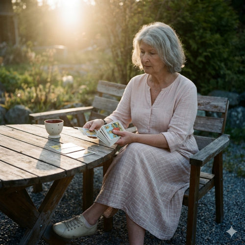 Tarotkort, änglakort/orakelkort och plattformen i Tarot i 6 månader BONUS paket