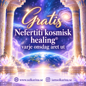 Gratis Nefertiti kosmisk healing varje onsdag